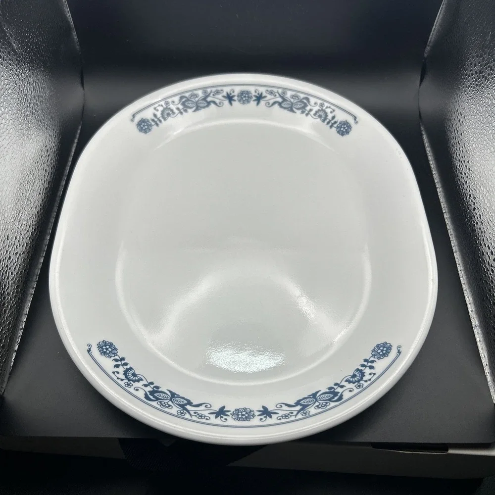 Vtg Corelle SERVING PLATTER Old Town Blue, 10